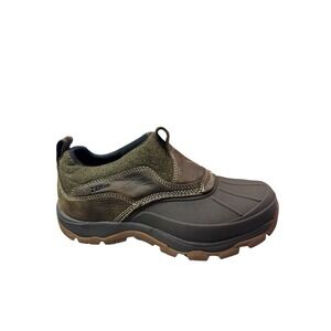 LL Bean Storm Chaser Tek 2.5 Slip On Leather Duck Shoes Womens size 6